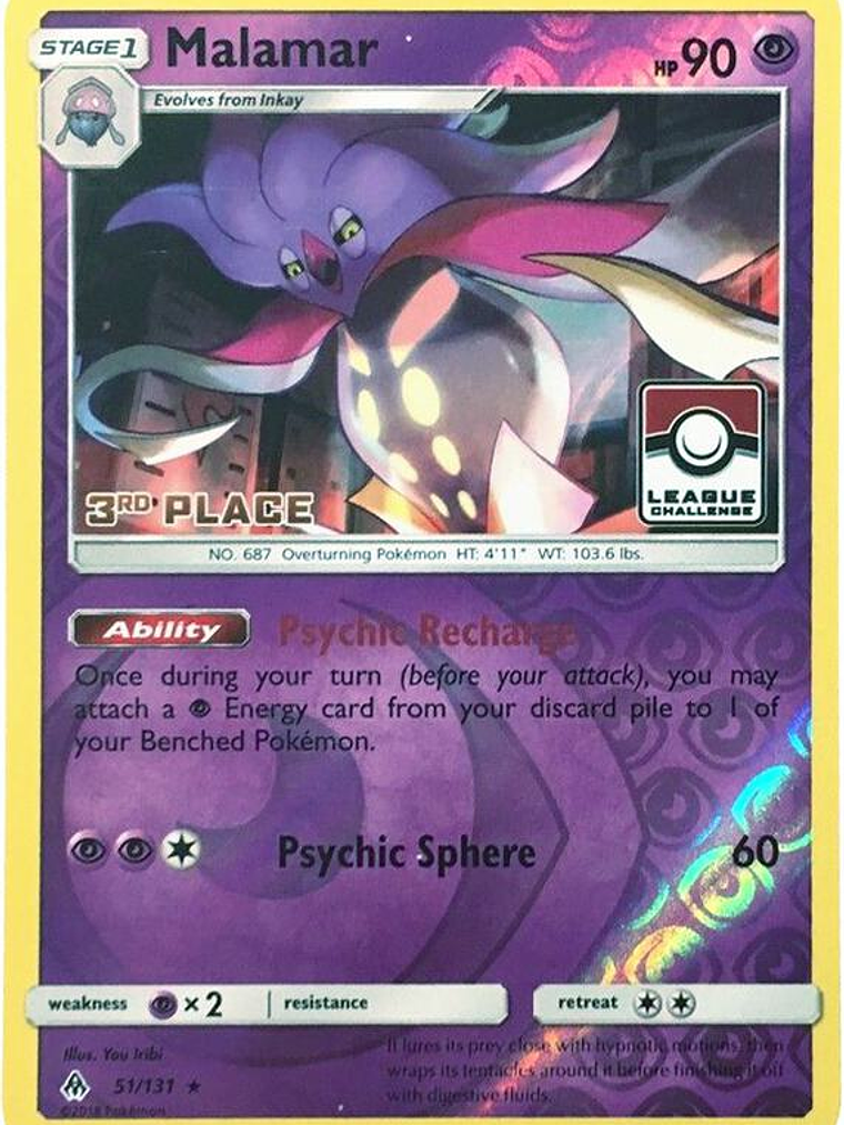 Malamar - 51/131 (League Challenge) [3rd Place] #051 1