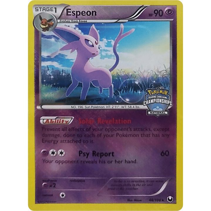 Espeon - 48/108 (National Championships) #048 1
