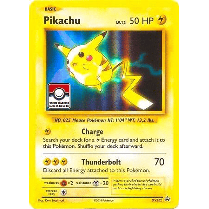 Pikachu (Pokemon League) #XY202 1