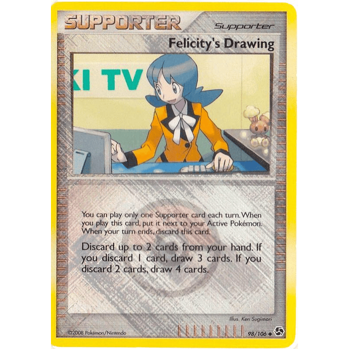 Felicity's Drawing - 098/106 (League Promo) #98 1