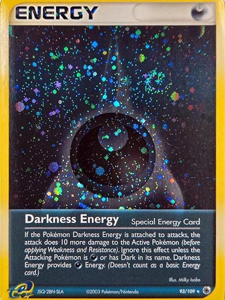 Darkness Energy (Special) - 93/109 (Cosmos Holo) #93 1
