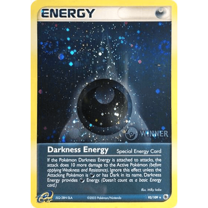 Darkness Energy (Special) - 93/109 (Cosmos Holo) [Winner] #93 1