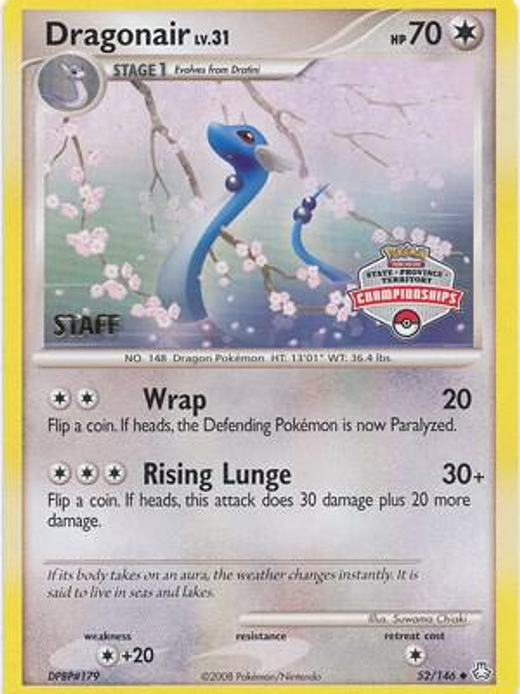 Dragonair - 52/146 (State Championships) [Staff] #52 1
