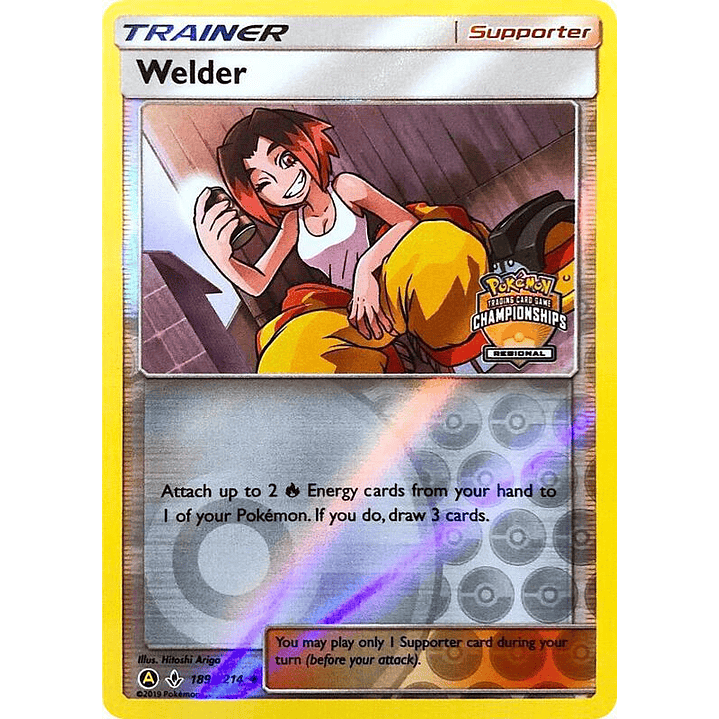 Welder - 189a/214 (Regional Championships) #189a 1