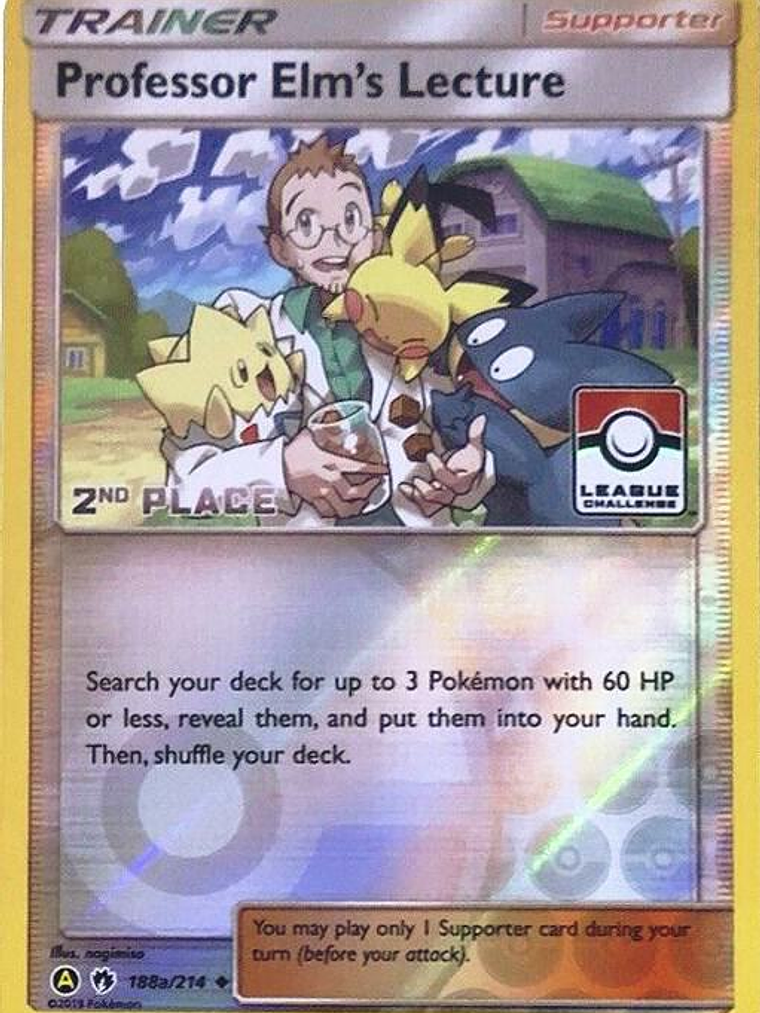Professor Elm's Lecture - 188a/214 (League Challenge) [2nd Place] #188a 1
