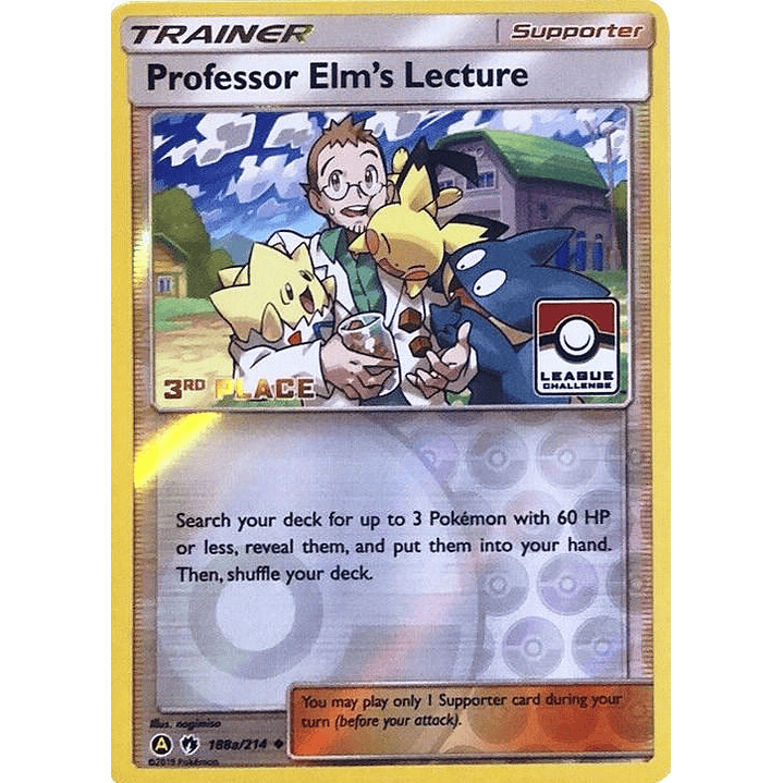 Professor Elm's Lecture - 188a/214 (League Challenge) [3rd Place] #188a 1