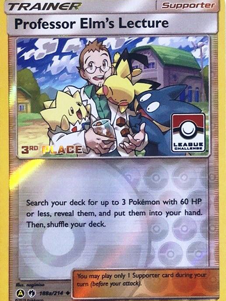 Professor Elm's Lecture - 188a/214 (League Challenge) [3rd Place] #188a 1