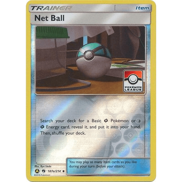 Net Ball (Pokemon League) - 187a/214 #187a 1