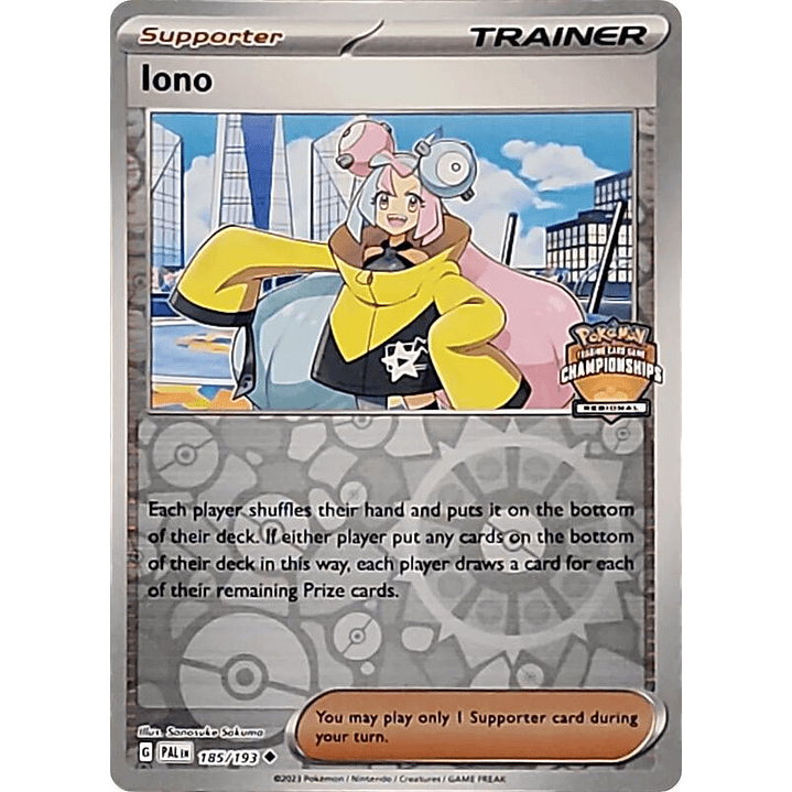 Iono - 185/193 (Regional Championships) #185 1