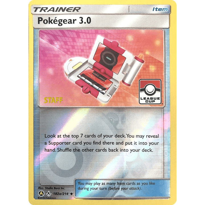 Pokegear 3.0 - 182a/214 (League Cup) [Staff] #182a 1