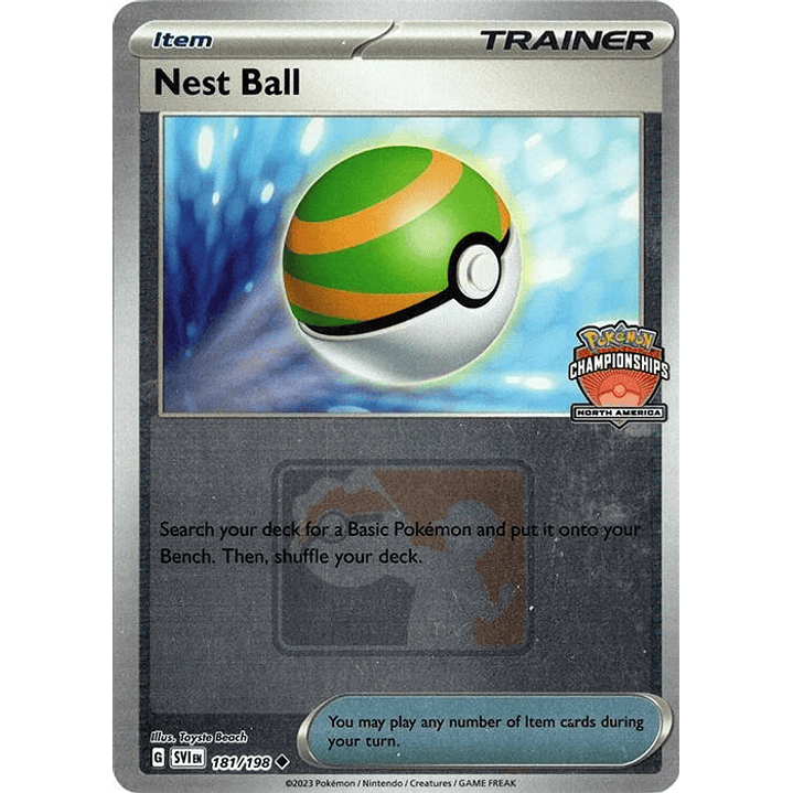 Nest Ball - 181/198 (North America Championships) #181 1