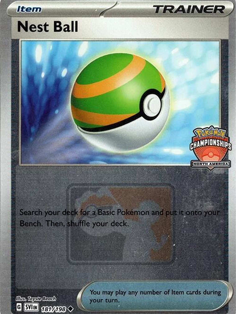 Nest Ball - 181/198 (North America Championships) #181 1