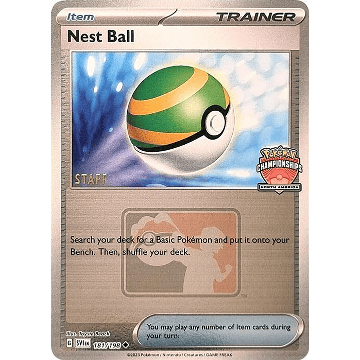 Nest Ball - 181/198 (North America Championships) [Staff] #181 1