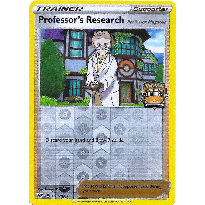 Professor's Research - 178/202 (Regional Championships) #178 1