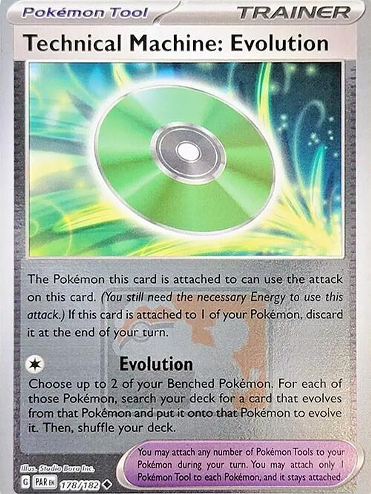 Technical Machine: Evolution (League Promo) #178 1