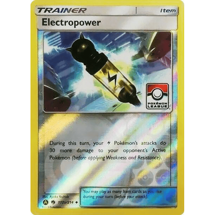 Electropower - 172a/214 (Pokemon League) #172a 1