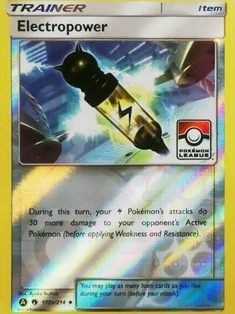 Electropower - 172a/214 (Pokemon League) #172a 1