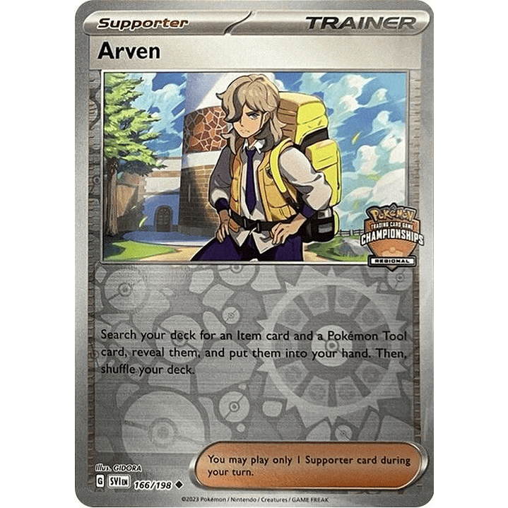 Arven - 166/198 (Regional Championships) #166 1