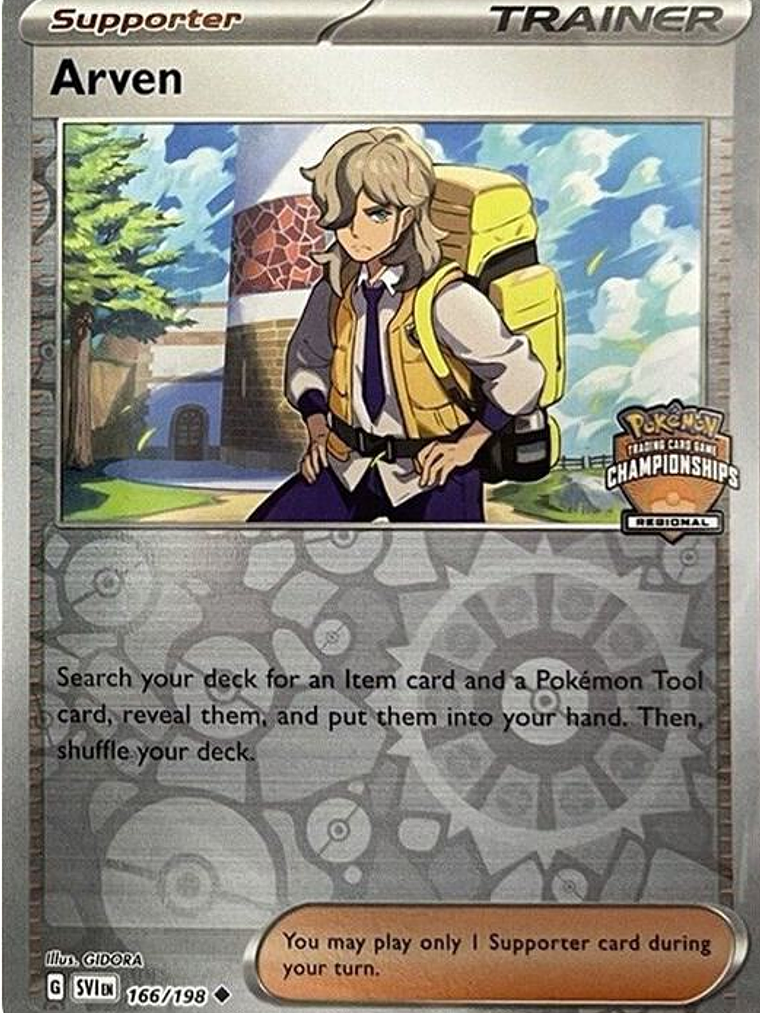 Arven - 166/198 (Regional Championships) #166 1