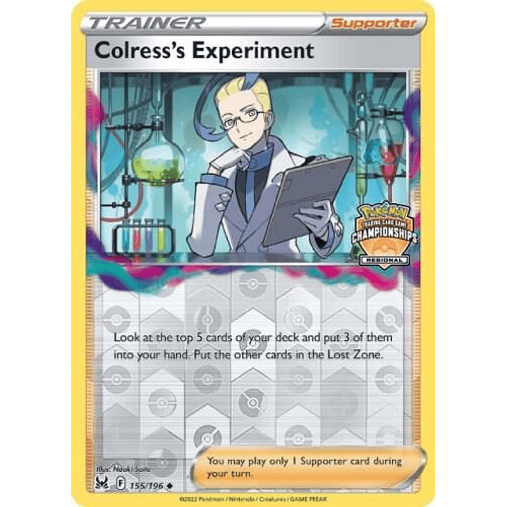 Colress's Experiment (Regional Championships) #155 1