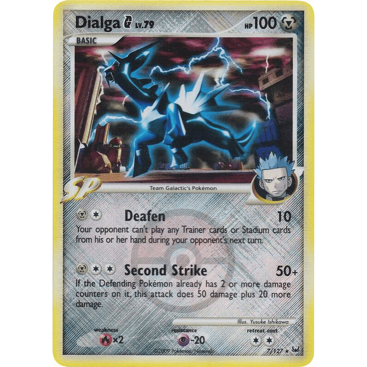 Dialga G - 7/127 (League Promo) #007 1