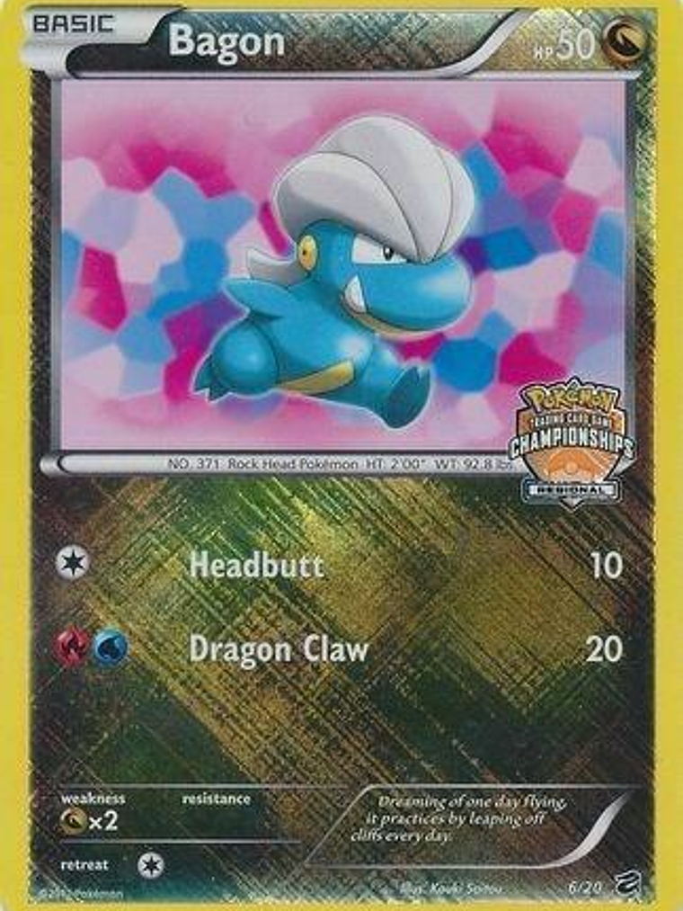 Bagon - 6/20 (Regional Championships) #006 1