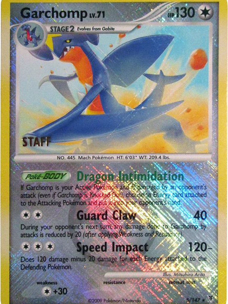 Garchomp - 5/147 (Championship Promo) [Staff] #005 1