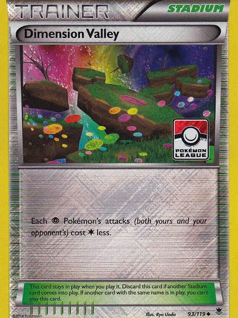Dimension Valley - 93/119 (Pokemon League) #093 1