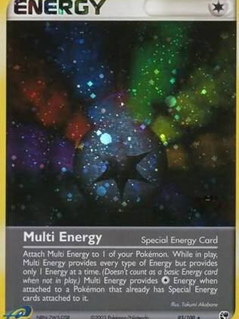 Multi Energy (Special) 93/100 (League Promo) #093 1