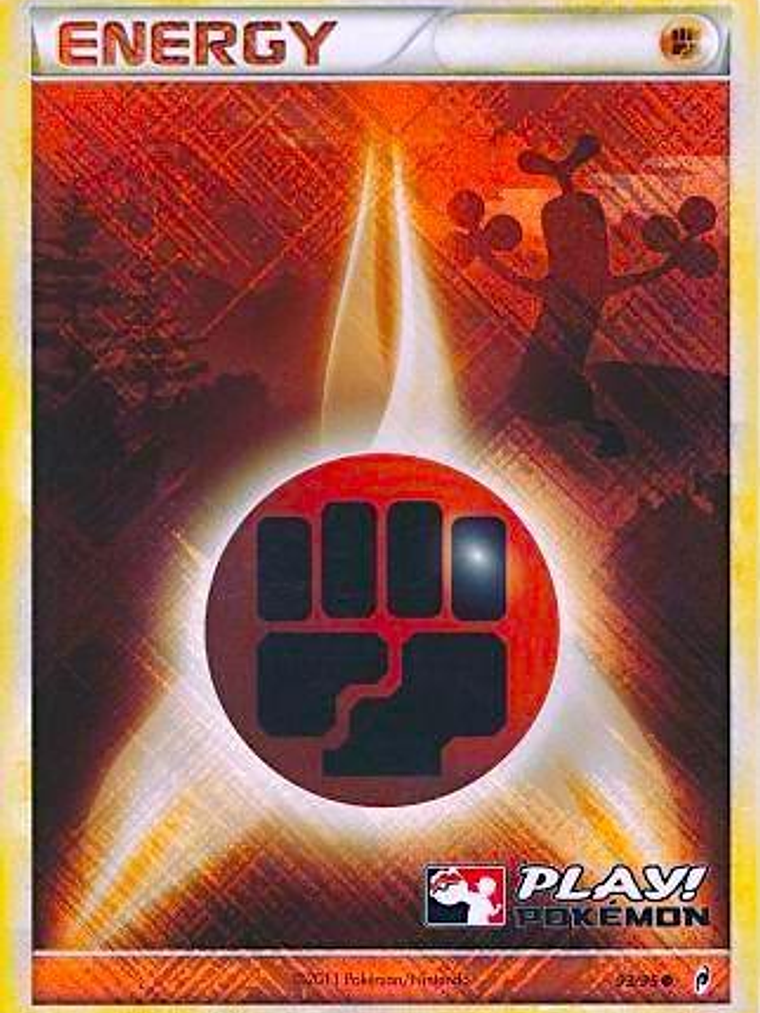 Fighting Energy - 93/95 (Play! Pokemon) #093 1