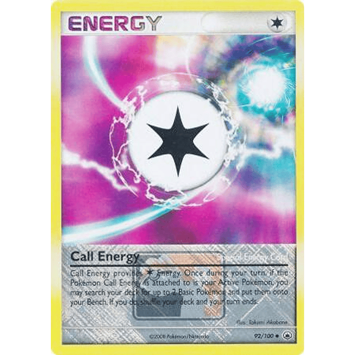 Call Energy - 92/100 (League Promo) #092 1
