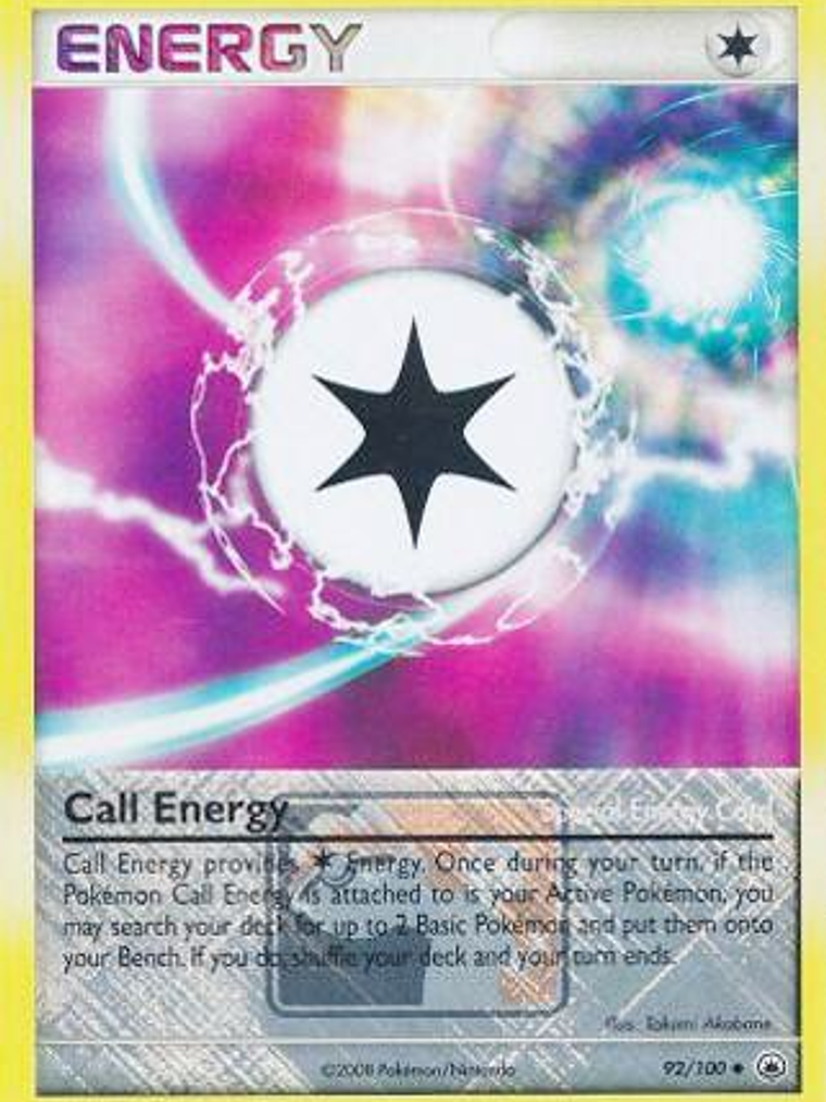 Call Energy - 92/100 (League Promo) #092 1
