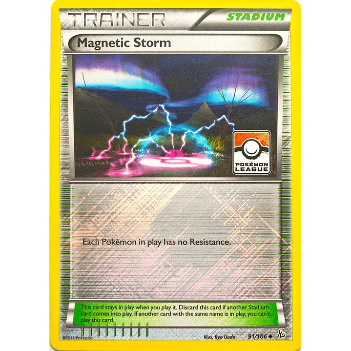 Magnetic Storm - 91/106 (Pokemon League) #091 1