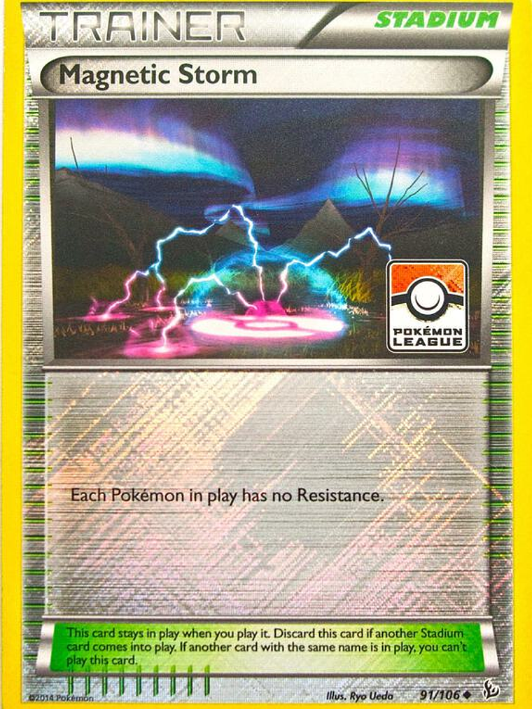 Magnetic Storm - 91/106 (Pokemon League) #091 1