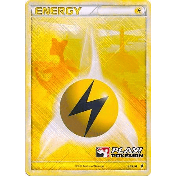 Lightning Energy - 91/95 (Play! Pokemon) #091 1
