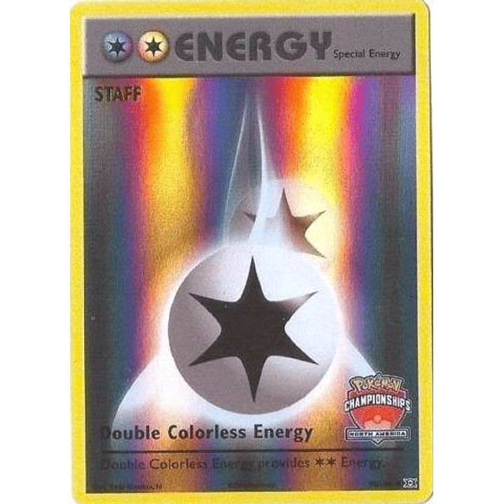 Double Colorless Energy - 90/108 (North America Championships) [Staff] #090 1