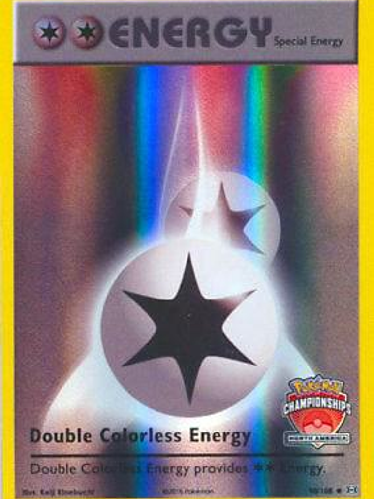 Double Colorless Energy - 90/108 (North America Championships) #090 1
