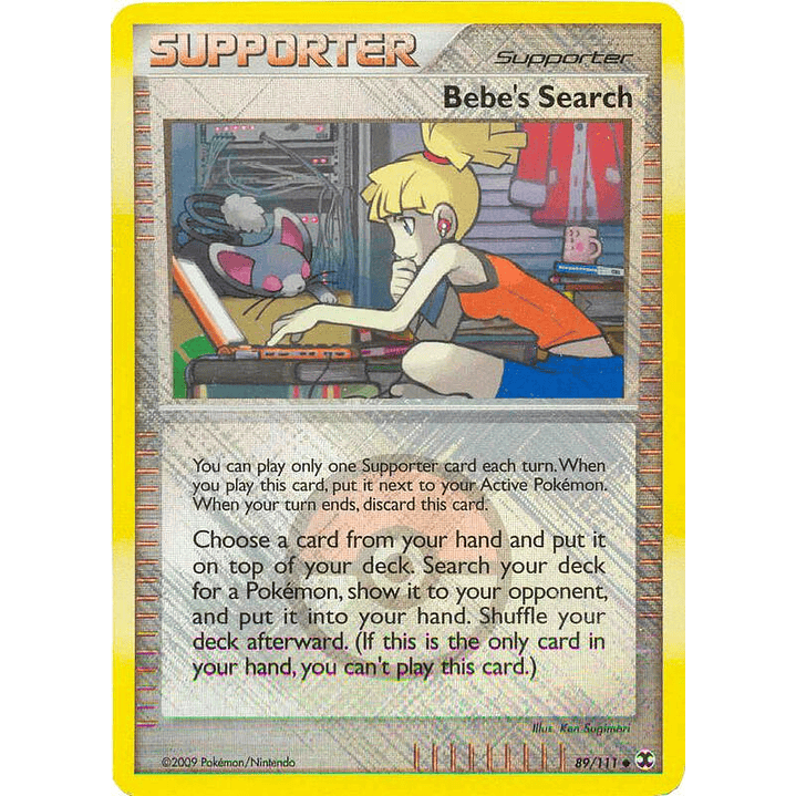 Bebe's Search - 89/111 (League Promo) #089 1