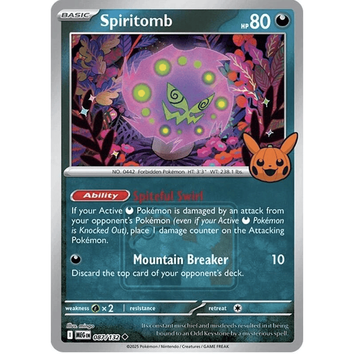 Spiritomb (Trick or Trade Stamped) #087 1