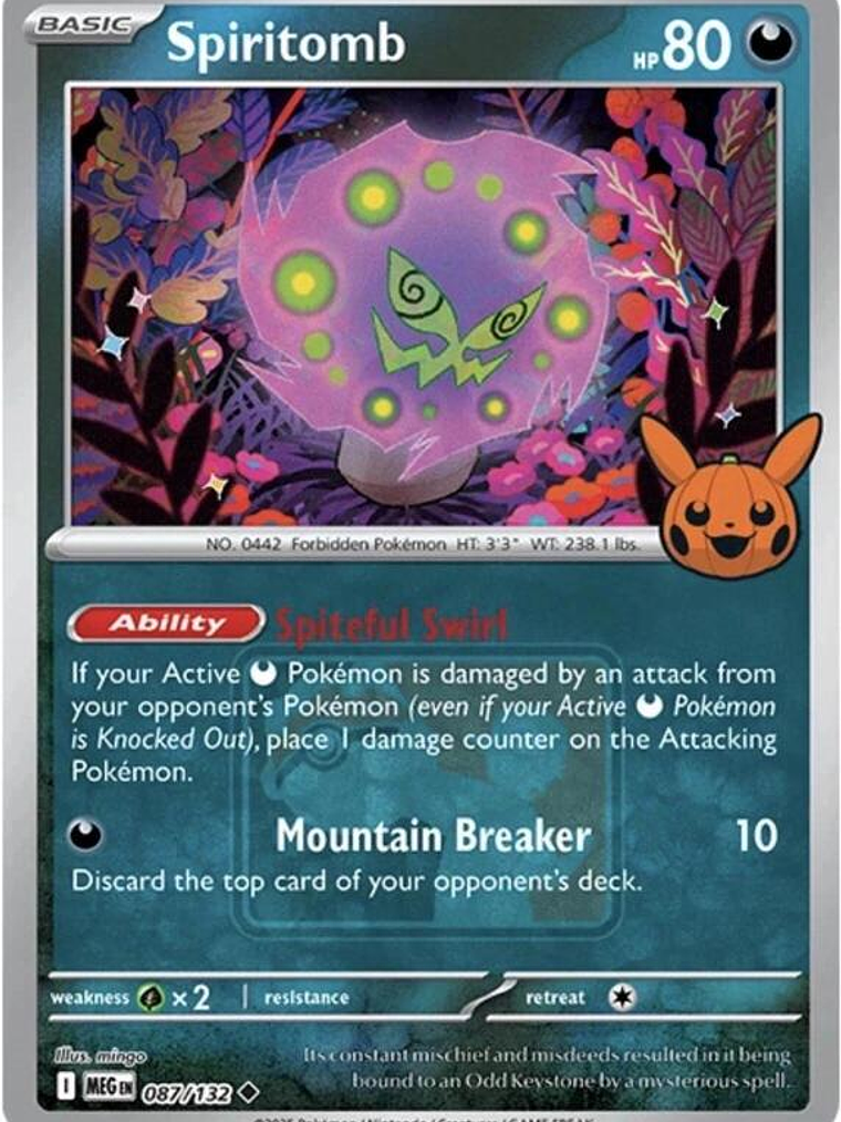 Spiritomb (Trick or Trade Stamped) #087 1