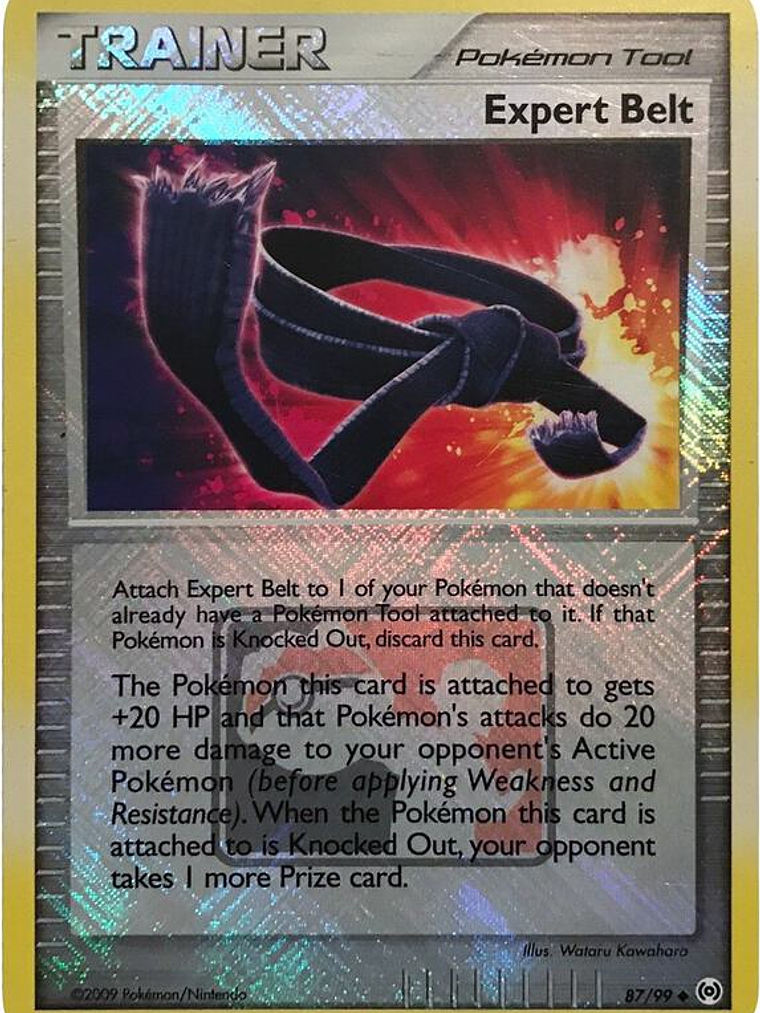 Expert Belt - 87/99 (League Promo) #087 1