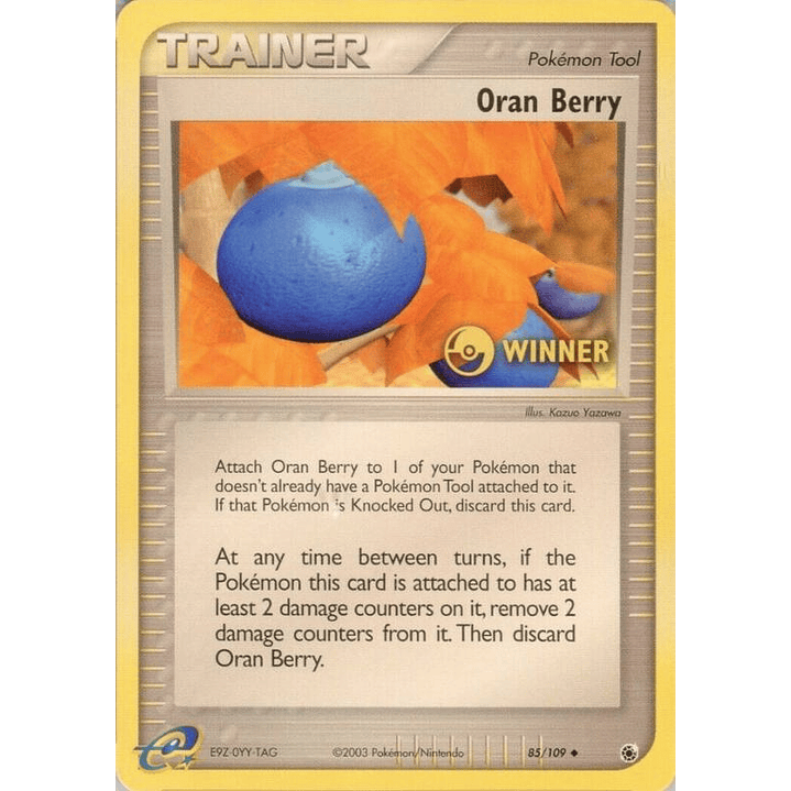 Oran Berry - 85/109 [Winner] #085 1