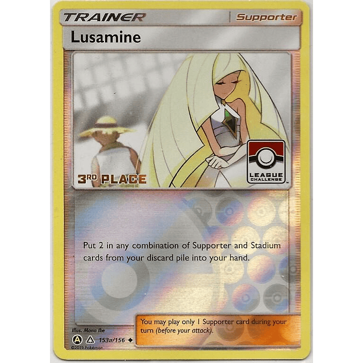Lusamine - 153a/156 (League Challenge) [3rd Place] #153a 1