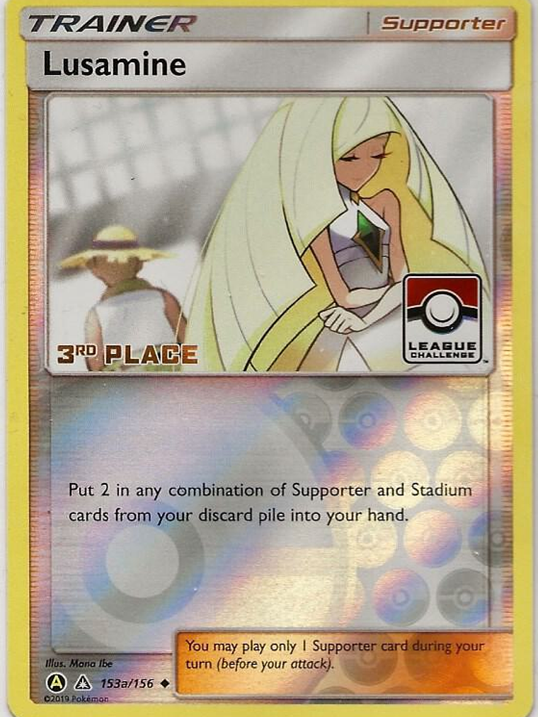 Lusamine - 153a/156 (League Challenge) [3rd Place] #153a 1