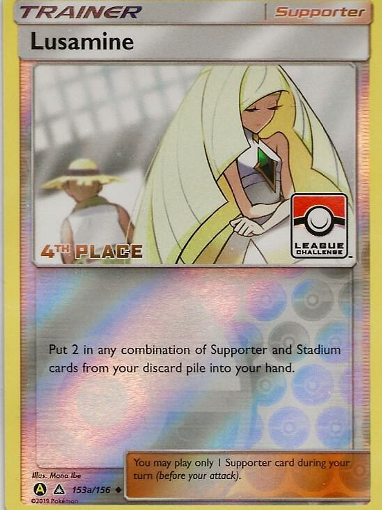 Lusamine - 153a/156 (League Challenge) [4th Place] #153a 1