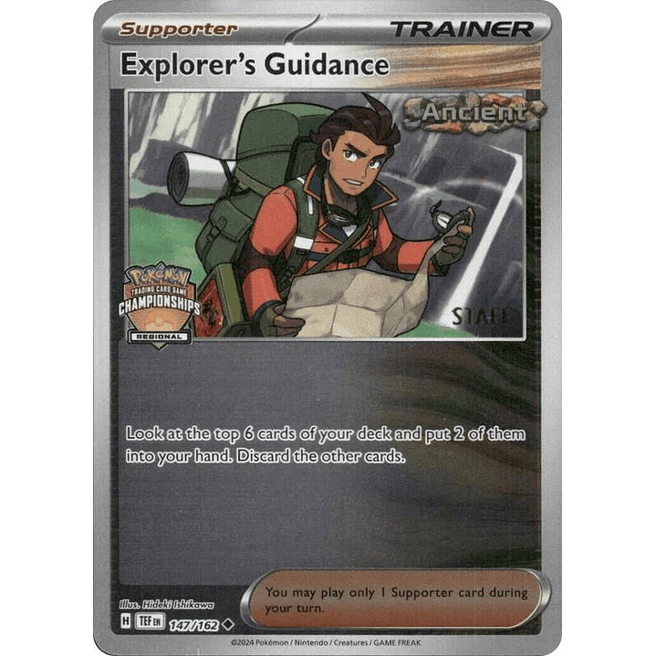 Explorer's Guidance - 147/162 (Regional Championships) [Staff] #147 1