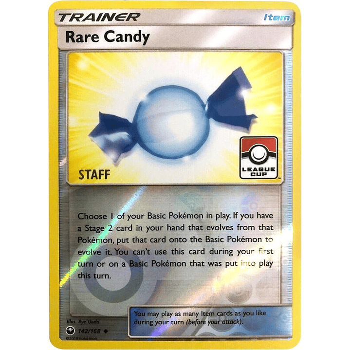 Rare Candy - 142/168 (League Cup) [Staff] #142 1