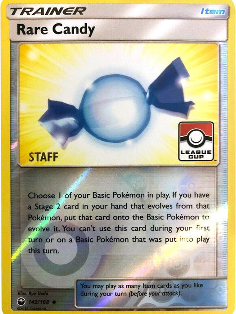 Rare Candy - 142/168 (League Cup) [Staff] #142 1