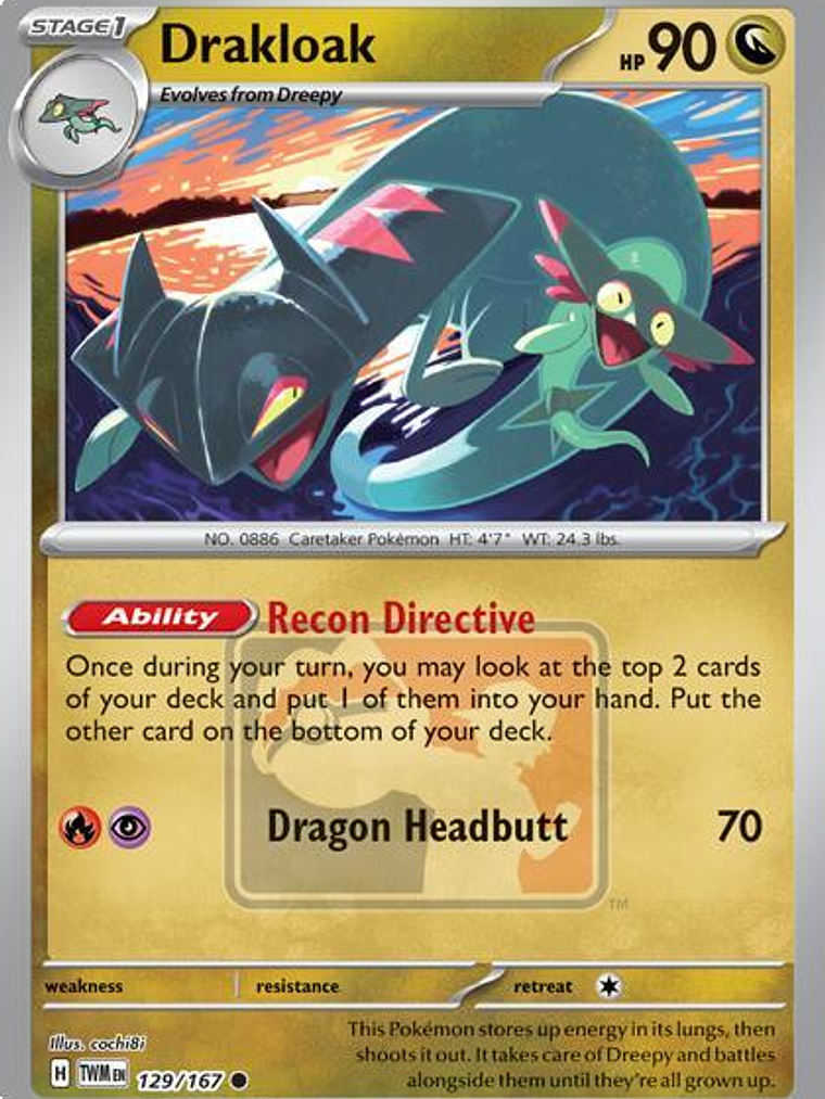 Drakloak #129 1