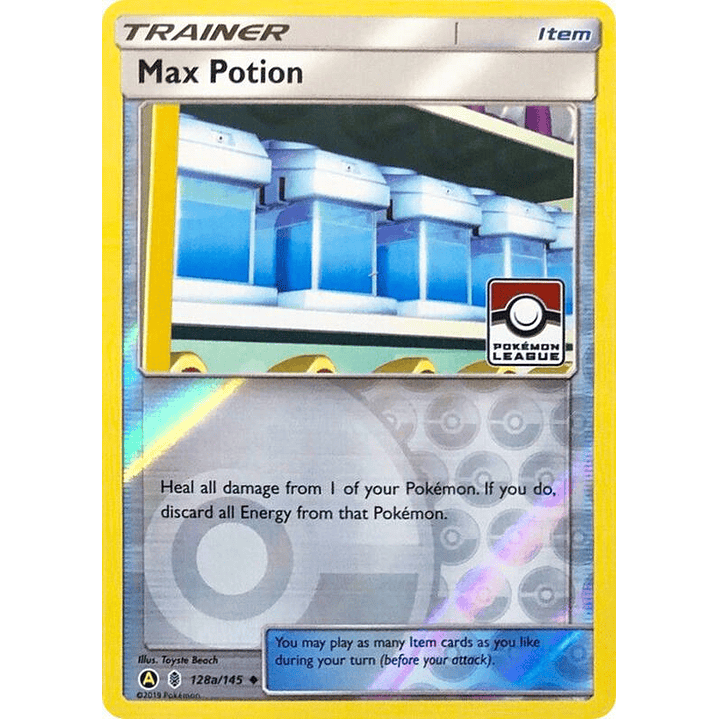 Max Potion - 128a/145 (Pokemon League) #128a 1